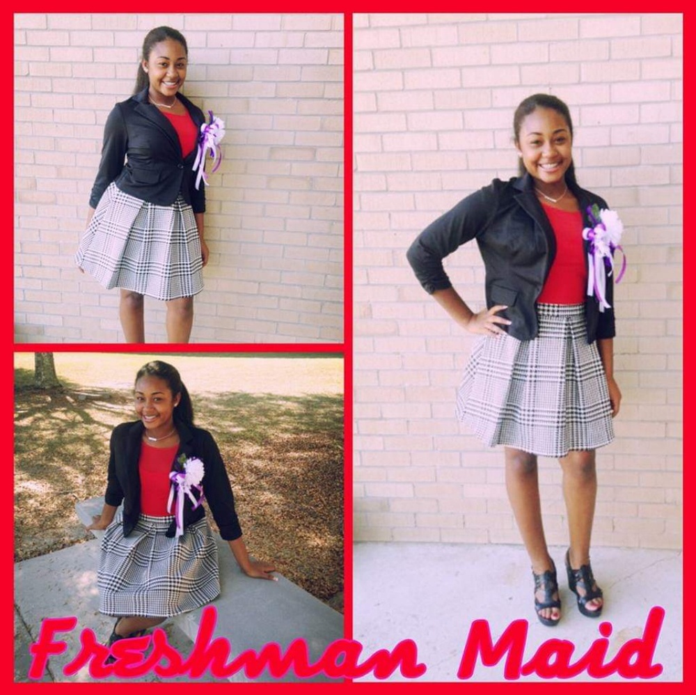 Express pleated skirt